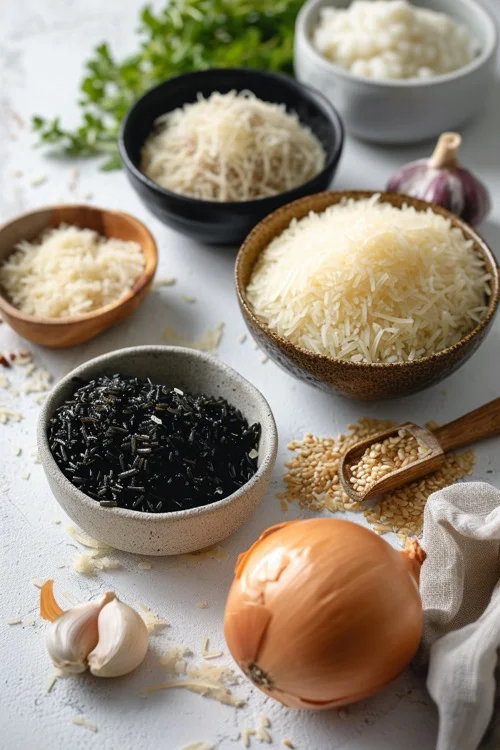 ingredientes risotto nero